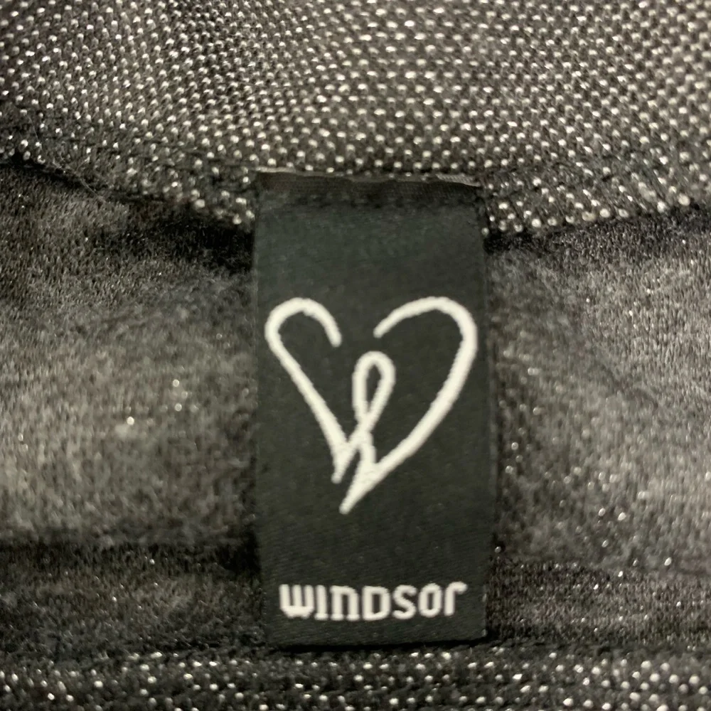 Windsor Mini Skirt Gray Black with‎ Shimmer Size M